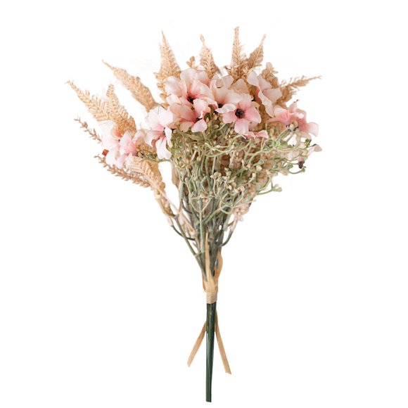 Artificial Flower Bouquet Bouquet Artificial Flower Fresh Keeping Fabric Wild Flower Decor You Can A Natural to Your Room by Using The Artificial Wildflower Bouquet Silk Flower,Faux Flower,Decorative