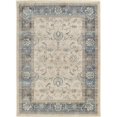 thumbnail image 1 of Momeni IZMIRIZ-02BLU2680 2 ft. 6 in. x 8 ft. Izmir Machine Made Traditional Runner Rug, Blue, 1 of 2