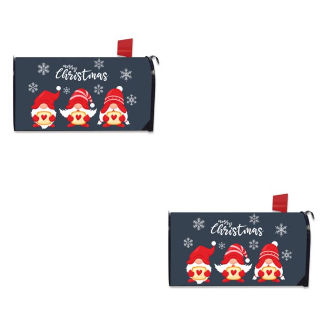 Maytalsory Effortlessly Install And Remove Easy To Mailbox Cover Vivid Print Cloth Abstract Style Colorful Mailbox Cover YTYH2309093 2Set