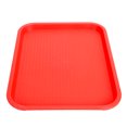 thumbnail image 3 of Plateau de Restauration Rapide, Plateau de Service Alimentaire Rectangulaire pour Restaurant Cantine pour Client Rouge, 3 of 8