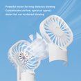 thumbnail image 4 of Portable Handheld Misting Fan Spray Fan Hydrating 4 for Speed Usb Humidification for Mini Small 4 for Speed Wind Spraying Fanner for Miniature Misting Fans, 4 of 7
