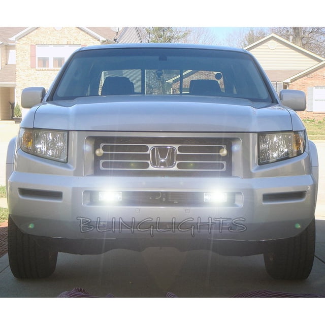 For 2006 2007 2008 Honda Ridgeline Xenon Grille Foglamps Foglights Fog Lamps Driving Lights Kit