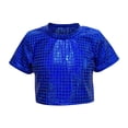 thumbnail image 4 of Rbaofujie Girls Athletic Tank Tops Round Neck Basic Cute Dance Crop Tops for Kids, 4 of 4