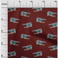 thumbnail image 1 of oneOone Silk Tabby Fabric Branch & Bird Block Print Fabric By The Yard 42 Inch Wide, 1 of 4