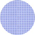 thumbnail image 1 of Ahgly Company Tapis d'Intérieur Lavable en Machine Carré Transitionnel Bleu Ciel, 3 Pieds Carré, 1 of 7
