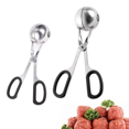 thumbnail image 1 of 2 PCS None-Stick Meatball Maker with Detachable Anti-Slip Handles, Stainless Steel Meat Baller Tongs, 1 of 5