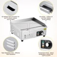 thumbnail image 3 of QinaQin Poêles-Grils Électriques Commerciales de 14-Inch/18-Inch/22-Inch/30-Inch, Gril Plat de Comptoir de 3000 Watts avec Contrôle de Température Réglable, Convient au Restaurant, à la Cuisine, au Chariot à Aliments et à la Maison, 3 of 7