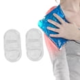 thumbnail image 1 of Gel Ice Pack, 2Pcs Long Lasting Reusable Gel Ice Pack  for Home White, 1 of 7