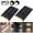 white, variant on AMERTEER LED Solar Wall Light Step Light Garden Security Stainless Steel Wireless Waterproof Outdoor Courtyard Walkway Landscape Wall Light Garden Decoration ABS White/Warm Light