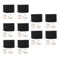 thumbnail image 1 of Esquirla Polyester Élastique s, pour Enfants et Adultes, Bottes de Course de Remplacement Noires, 1 of 7