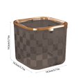 thumbnail image 3 of Desktop Small Trash Can with Lid for Office Desk,Bedroom,Kitchen Table,Car,and Study Room Compact Mini Garbage Bin with Non Bottom,Pressure Ring Bag Holder,Durable Plastic Wastebasket for, 3 of 6