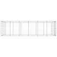thumbnail image 2 of vidaXL Chenil Extérieur pour Chien Acier Galvanisé 21,78 M2, 2 of 4