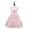Pink, variant on KAWELL Girls Unicorn Princess Dress Flower Rainbow Tulle Dress Party Dress for 3-8 Years Old