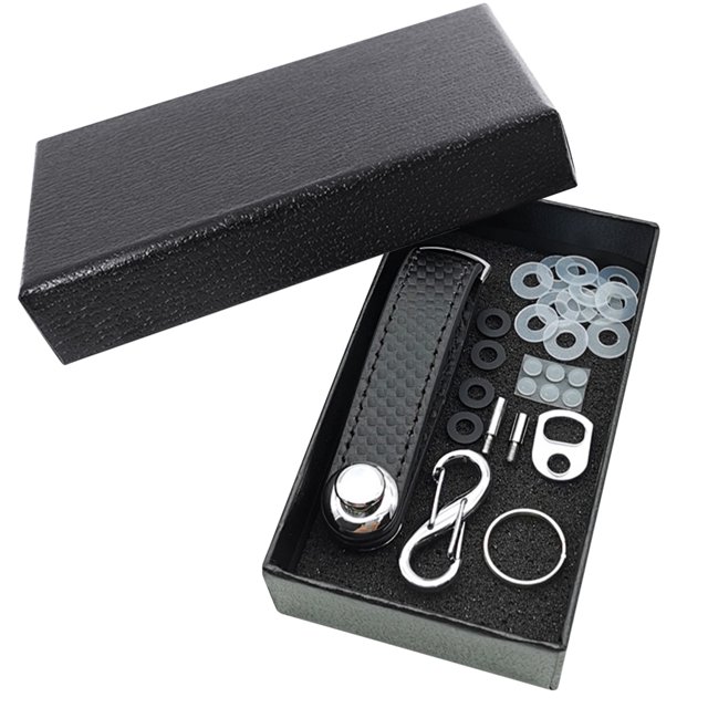 Yhmxh Closet Organizers and Storage Leather Key Organizer Creative Key Chain Key Storage Device Key Bag Men And Women Storage Key Bag Key Organizer