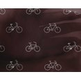 thumbnail image 4 of oneOone Georgette Viscose Fabric Bicycle Transport Print Fabric BTY 42 Inch Wide, 4 of 4