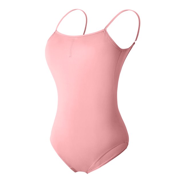 RKSTN Jumpsuits for Women Dance Practice Suspender Backless Solid Color Jumpsuit Gymnastics Slim Fit Round Neck Summer Exercise Rompers