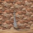 thumbnail image 1 of Estbridge [Waterproof 3D Brick Stickers] 3D Brick Wallpaper Stickers | Peel & Stick Waterproof Vinyl Wall Panels with Realistic Textured Brick Design  Easy to Clean & Cut for Living Room, 1 of 7