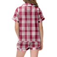 thumbnail image 4 of Winter Outfits Teens Girls Outfits Hildren's Shirt And Pants Set Christmas Pyjamas Set With Pockets Christmas Set, 4 of 4