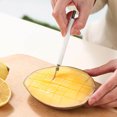 thumbnail image 1 of Danhjin Forks Portable Double-ended Fruit Knife And Fork Household Can Be Cut Can Be Fork Outdoor Picnic Portable Fruit Fork Plastic Forks, 1 of 7