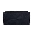 thumbnail image 3 of Calvin 52" Rectangle Metal Propane Fire Pit Table with Hidden Tank in Black Coral, 3 of 9