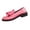 Pink, variant on Commforr Bow Flats, Womens Walking Shoes, Bow Loafers for Women, Slip On Shoes Women, Ladies Patent Leather Loafers with Bow, Slip-On Flat Shoes, Casual Comfort Footwear, Black, 5.5