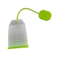 thumbnail image 1 of Silicone Loose Leaf Tea Infuser with Fine Filter – Reusable Tea Strainer for Hot or Iced Brews, Dishwasher-Safe and Heat-Resistant for Daily Use, 1 of 9