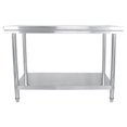 thumbnail image 1 of Électroménagers de Restaurant,DuraSteel 0.6 Tables de Travail Commerciales en Acier Inoxydable, 1 of 12