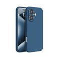 thumbnail image 1 of PANDACO Soft Shell Navy Case for iPhone 16, 1 of 3