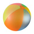 thumbnail image 2 of TISHITA Ballon de Plage PVC Interaction Parent-Enfant Ballon Gonflable pour Filles Plage Enfants 60 cm, 2 of 8