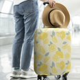 thumbnail image 5 of Travel Luggage Cover Suitcase Protector Fits 18-32 Inch Luggage Wheel Covers Patterned Travel Related Items Flower Luggage Protector Elastic Luggage Anti-scratch Suitcase Cover XL, 5 of 5