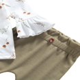thumbnail image 4 of Baby Boys 2PCS Pants Sets Long Sleeve Round Neck Sweatshirt Tops Solid Color Pants Sets, 4 of 5