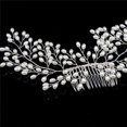 thumbnail image 4 of Luxury Vintage Bride Hair Accessories Handmade Pearl Wedding Jewelry Comb 1PC, 4 of 6