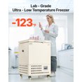 thumbnail image 2 of VEVOR Ultra Low Temperature Freezer Lab Freezer 58 L −40 ℉ to −123 ℉ Adjustable Temp, 2 of 9