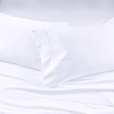 Better Homes & Gardens 300 Thread Count Cool & Crisp 4-Piece Cotton Percale Sheet Set