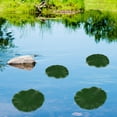 thumbnail image 3 of CNKOO 10 Pcs Lotus Leaves Decor Aquatic Solar Bird Bath Fountain Pump, 3 of 8