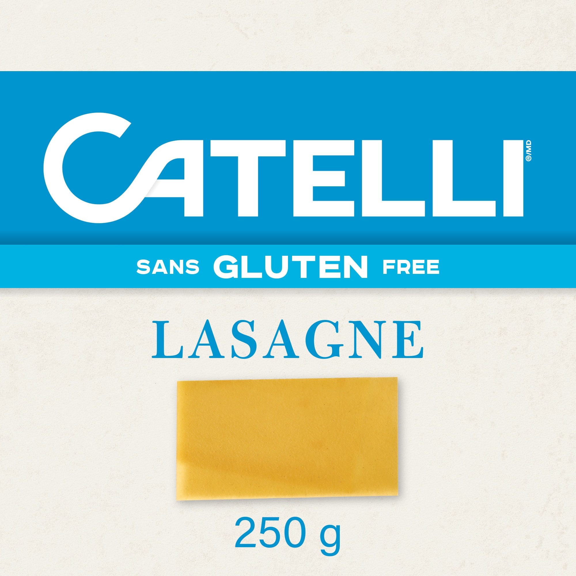Lasagne Catelli Sans Gluten, 250 g