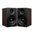 thumbnail image 2 of Fluance Ai41 Powered 5" Stereo Bookshelf Speakers and DB10 10" Low Frequency Ported Front Firing Powered Subwoofer with 15 Feet RCA Ultimate Performance Collection Subwoofer Cable (Natural Walnut), 2 of 8