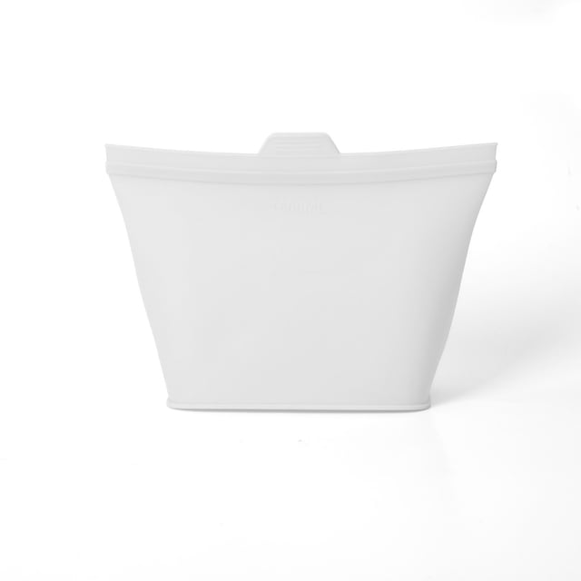 Sacs de Rangement Alimentaires en Silicone Réutilisables Transparents avec Joint, Contenants Étanches Allant au Congélateur pour Collations et Produits, Cuisine Écoresponsable