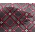 thumbnail image 4 of oneOone Viscose Chiffon Fabric Tartan Check Printed Craft Fabric BTY 42 Inch Wide, 4 of 4