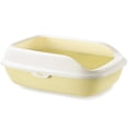 thumbnail image 2 of Durable Cat Litter Box, Large Cat Pan Semi-enclosed Cat Toilet with Shovel, 2 of 6