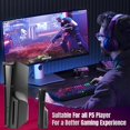 thumbnail image 3 of Faceplate For PS5 Slim Disc Edition - ABS Cover Plate Matte Skin, Includes 2 Silicone Controller Covers For Enhanced Protection, 3 of 5