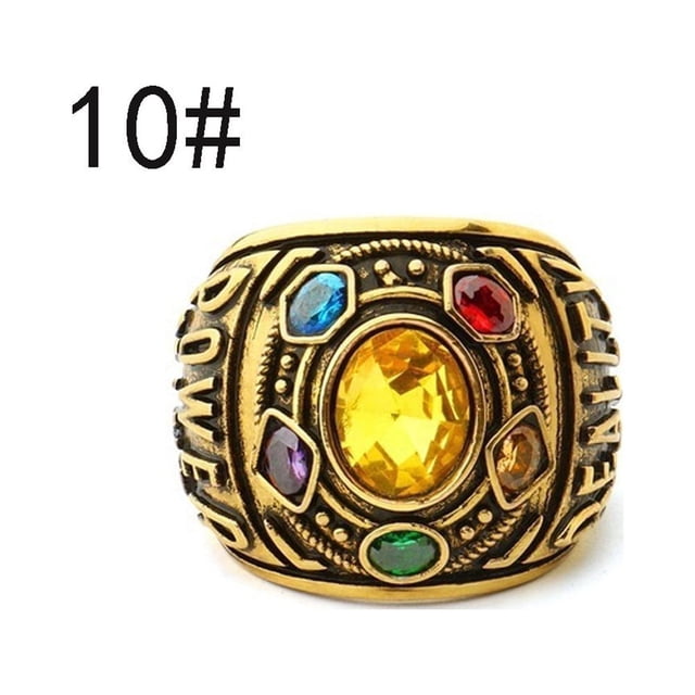 EGNMCR Rings Power Wars Jewelery Bracelet Letter Men's Ring ring