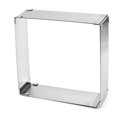 thumbnail image 2 of 1PC Adjustable Square Cake Mold Stainless Steel Mousse Cake Pastry Telescopic Mould Baking Tool silver S, 2 of 8