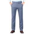 thumbnail image 1 of FRSASU Pantalon Habillé Extensible pour Hommes Coupe Classique Taille Extensible devant Plat Pantalon de Complet pour Hommes Gris, 1 of 6