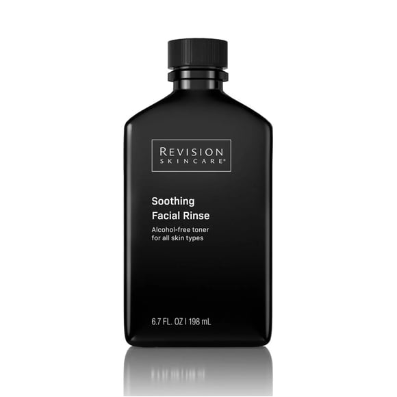 Revision Skincare Rinçage Facial Apaisant, Tonifiant Sans Alcool, Nettoyant et Hydratant pour le Visage, Idéal pour Peau Sensible, 6,7 fl oz