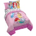 thumbnail image 1 of Jay Franco Princess Friendship Adventures 5 Piece Twin Bed Set (Offical Disney Product), 1 of 6