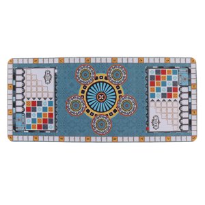 Board Game Mat, Card Game Mat Cloth Rubber Portable Foldable  For Board Game For Poker