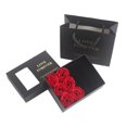 thumbnail image 1 of lionlar Rose Flower Jewelry Box Jewelry Storage Case for Birthday Wedding Valentines Black, 1 of 9