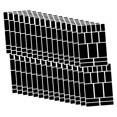thumbnail image 4 of veasfak 30 Pieces Removable Labels for Jars Classification Tags Classify Identify Pantry black, 4 of 9