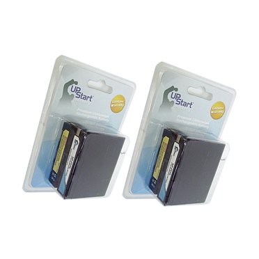 2x Pack - Sony NP-F770 Battery - High Capacity High Capacity Replacement for Sony NP-F970 Digital Camera Battery (1240mAh, 3.7V, Lithium-Ion)